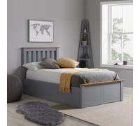 Phoenix Stone Grey Ottoman Storage Bed - Sizes Available