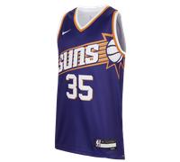 Phoenix Suns 2023/24 Icon Edition Older Kids' (Boys') Nike Dri-FIT NBA Swingman Jersey - Purple - Polyester S