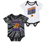 Phoenix Suns Baby Bodysuit (x2) Noir 6/9 mois