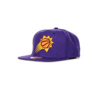 Phoenix Suns Flat Brim Snapback Cap- male- Mitchell & Ness- Hats & Caps- Purple- ONE SIZE- Accessories ONE SIZE
