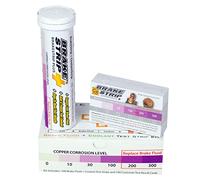Phoenix Systems BrakeStrip Plus Service Center Kit. Double Ended Brake Fluid Plus Coolant Test Strips and Rating Scale Cards
