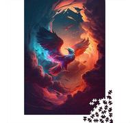 Phoenix The Clouds Jigsaw Puzzle for Adults, 1000 Pieces, 70x50cm/1000pcs, White Cardboard, Relaxing Indoor Activity And Time at Home