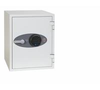 Phoenix Titan Fireproof Safe with Fingerprint Lock 36L FS1283F 515 x 400 x 440 mm White