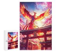 Phoenix Torii Pathway Japa - Wooden Picture Puzzle for Grown-Ups, 1000 PCS, Thoughtful Present - for A Rewarding Weekend Challenge