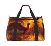 Phoenix Travel Bag, Weekender Bags For Women Men For Outdoor Adventures, Ideal For Camping And Hiking, Black, One Size