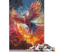 Phoenix Vintage 1000 Piece Jigsaw Puzzle for Adult Toy Intellectual Game Educational Game for Adult Stress Relief Home Decoration 1000pcs (75x50cm)