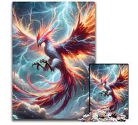 Phoenix Vintage 1000 Piece Jigsaw Puzzle Puzzles for Adults Brain Challenge Game for TeenagersFamily Interaction 1000 PCS(75x50cm)