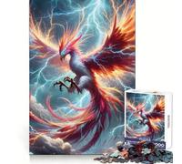 Phoenix Vintage 1000 Piece Jigsaw Puzzles for Teenagers Mind Challenge Toy Quiet Hobby Precise Cut Seasonal Gift (38x52cm)