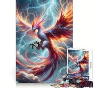 Phoenix Vintage Jigsaw Puzzles for Adults1000 Pieces Clear Logic Toy Leisure Time Perfect Cut Creative Gift (50x75cm)