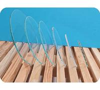 Phoenix Wing Mirrors Downlight Spotlight LED Replacement Real Glass Disc Round (54mm Diameter Replacement Glass Disc 2mm Thickness)