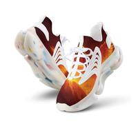 Phoenix1 Soaring Above Volcano Men's Running Shoes Walking Sneakers for Women Athletic Lightweight Breathable Shoes