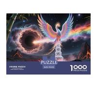 Phoenix1000Piece JigsawPuzzlewildlife KidsforAdult Challenging LargePiecePuzzles Age12+byth Challenging The Impossible Difficult Game Uncover The Puzzle 70x50cm/1000pcs