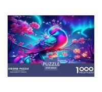 Phoenix1000Pieces JigsawPuzzlesMythical Creatures ForAdult Challenging LargePiecePuzzles Age12+byth Challenging The Impossible Difficult Game Uncover The Puzzle 38x26cm/1000pcs