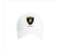 PHOENIX95 Unisex Hat for Lamborghini, Cap Adjustable Size for Running Workouts and Outdoor Activities All Seasons,White