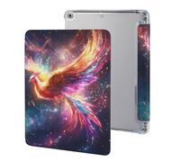 Phoenixs-bird Colorful G-alaxy Tablet Case with Pencil Holder Compatible with iPad 9th/ 8th/ 7th Lightweight Hard Protective Cover