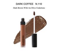 Phoera Full Coverage Liquid Concealer Matt Finish Flawless Concealer - 110 DARK COFFEE