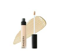 AQUAPURITY PHOERA Liquid Concealer Full Coverage Makeup Face Moisturizer Foundation Conceal Under Eye Dark Circles Cruelty Free (101 - Light)