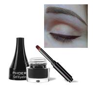 PHOERA GEL EYELINER LONG LASTING WATERPROOF SMUDGE PROOF 24H MAKEUP 10 SHADE UK (203 BROWN)