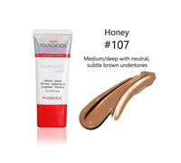 Phoera Liquid Full Coverage Foundation Soft Matte Waterproof Makeup - 107# Honey