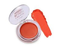 PHOERA Makeup Face Cheek Blush Cream Matte Blusher Super blend-able Sweat-Resistant Pressed Foundation Non_Greasy Palette AQUAPURITY (104 SUNFLOWER)