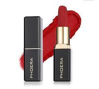 Phoera Non Transfer Lipstick Waterproof, smudge-proof and mask-proof feeling weightless Full Pigmented Formula Long-Lasting Lipstick That Are Mask, Sweat, And Pizza-Proof. (03 Vanessa)
