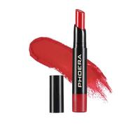 PHOERA Ultra Matte Non-Transfer Lipstick, 24hr Long-Lasting, Waterproof, Smudge Resistant, High-Intensity Colour, Creamy Matte, Hypoallergenic (304 NATALIE)