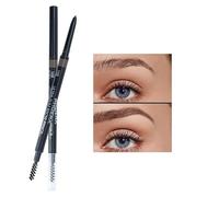 PHOERA Ultra Slim Eyebrow Liner Pencil With Brow Brush AQUAPURITY Fill & Sculpt Eyebrow Definer Natural Looking Brows Long Lasting (102 SOFT BROWN)