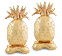 PHOGARY 2 Pcs Big Pineapple Balloons, Standing Inflatable Hawaiian Foil Balloon for Summer Beach Pool Luau Hawaiian Aloha Party Decoration Birthday Fruit Themed Party Supplies