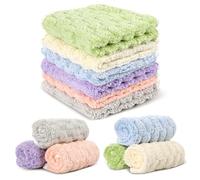 PHOGARY Flannel Face Cloth Pack 6, Reusable Microfibre Face Cloth, Makeup Remover Cloth Cleansing Cloths for Face, Microfibre Soft Facecloths Flannels Cleanser Towel - Washable (12 x 12in)