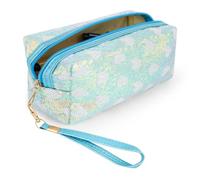 PHOGARY Large Pencil Case for Girls, Sequin Makeup Bag, Heart Pattern