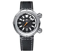 Phoibos Vortex Anti-Magnetic Automatic Men's Dive Watch 200M Water Resistance Hidden-lugs case and Dual Crowns with Inner Rotating Bezel Black PY042C