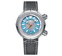 Phoibos Vortex Anti-Magnetic Automatic Men's Dive Watch 200M Water Resistance Hidden-lugs case and Dual Crowns with Inner Rotating Bezel Blue PY042B