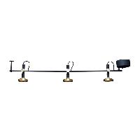 Pholc BLEND 3 Spot Ceiling Lamp Black/Brass