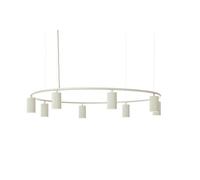 Pholc Donna Circle 100 Pendant Cream White