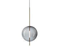 Pholc Kandinsky 45 Pendant Smoked Grey Glass & Brass