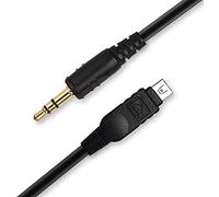 PHOLSY 3.5mm Off Camera Shutter Connecting Cable Cord 3.5mm-UC1 Camera Connecting Plug for Olympus Cameras Compatibility with Pixel Shutter Remote Control TW283-Series