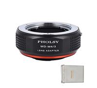 PHOLSY Lens Adapter Compatible with Minolta MD MC Lens and MFT M4/3 Camera
