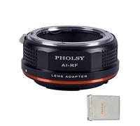 PHOLSY Lens Adapter for Nikkor F/AI/AIS/AF/AF-I/AF-S Lens Compatible with Nikon F Lens to Canon EOS RF Mount Camera EOS R8, R50, R6 Mark II, R7, R10, R3, R5, EOS R5C, EOS R6, EOS R, EOS RP