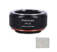 PHOLSY Lens Mount Adapter Compatible with Pentax K PK Lens to Sony E Mount Camera a1 a9ii a7S iii/ii, a7R v/iv/iii/ii a7R a7C a7 iv/iii/ii, a7 a6600 a6500 a6400 a6300 a6000 QX1 ZV-E10 NEX etc.