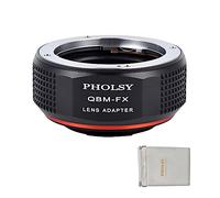 PHOLSY Lens Mount Adapter Compatible with Rollei QBM Lens to Fuji X Camera