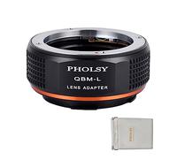 PHOLSY Lens Mount Adapter Compatible with Rollei QBM Lens to Leica L Camera
