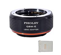 PHOLSY Lens Mount Adapter Compatible with Rollei QBM Lens to Sony E Camera