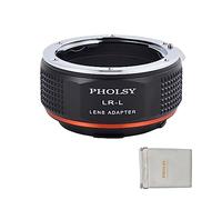 PHOLSY Lens Mount Adapter LR to L Compatible with Leica R LR Mount Lens to Leica L Mount Camera Body Compatible with Leica SL2, SL2-S, CL, TL2, Lumix S5, S1, BS1H, SIGMA fp, fp L