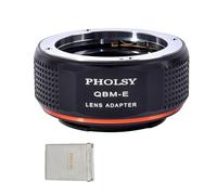 PHOLSY Lens Mount Adapter Manual Focus: Compatible with Rollei SL35 (QBM) Lens to Sony E (NEX) Camera Body