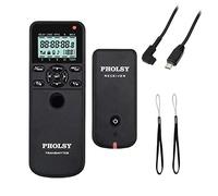 PHOLSY Timer Camera Remote Control with Intervalometer HDR for Sony a1, a9, a9M2, a7M2, a7M3, a7M4, a7RM5, a7RM3, a7RM4, a6600, a6500, a6400, a6100, RX100M4, RX100M5, RX100M6, RX100M7, RX10M4, HX99