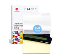 Phomemo 150 Sheets Tattoo Transfer Paper, Compatible with Itari M08F/TP81/TP83/A886/TP88 Printer & Tattoo Supplies, A4 Size Stencil Paper for Tattooing