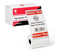 Phomemo 1pk 50x80mm Red Black Thermal Labels for M421 M110 M221