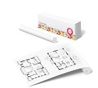 Phomemo 2 Roll Thermal Printer Paper, US Letter Paper Size 216mm X 6.5m (8.5'' X 256''), Compatible with M832/M831/M833/M834 Portable Printers, Suitable for Printing Documents, Pictures, and Forms