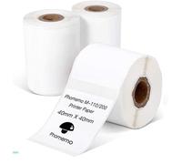 Phomemo 3 Rolls Labels for M110/M220/M108, 40×40mm(1.58" x 1.58"), 510 PCS