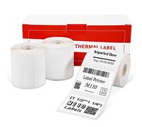 Phomemo 3 Rolls M110 Label, 1.57”x1.18” (40x30mm), 690 Labels, White, Rectangular, Thermal Label